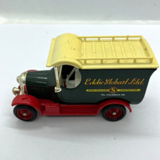 Lledo Eddie Stobart Green Diecast Metal Van Road Haulage Days Gone