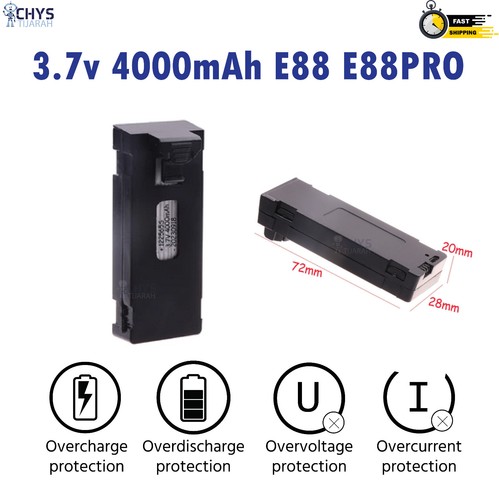 4000mah rechargeable - 3.7v,