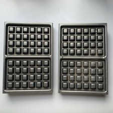 Vintage Tefal Waffle Plates