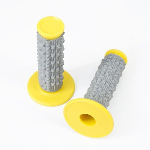 Grips handlebar yellow grey - handlebar,