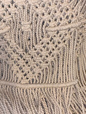 Macrame Textured Cotton Window