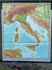 Vintage geographical map of