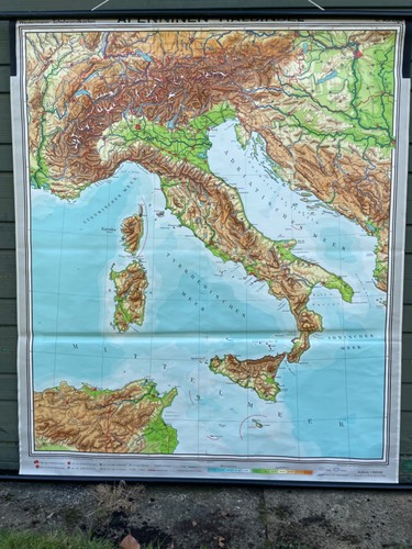 Vintage geographical map - , of
