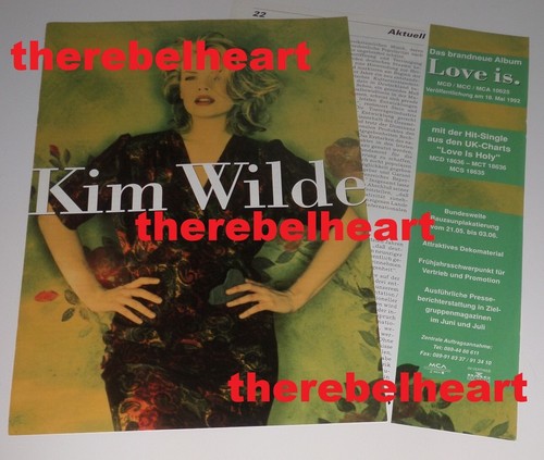Kim wilde 1992 love album - kim,