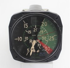 Tachometer 6A/5624 KTF0302K RPM Bristol Sycamore Gauge RAF Vintage Helicopter