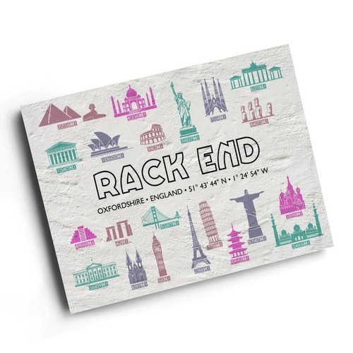 Print rack end - a4,
