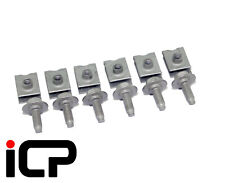 Genuine Front Bumper Winglet Fitting Kit Fits: Subaru Impreza WRX STi 03-05 S203