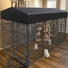 Solid Dog Kennel Outdoor Dog