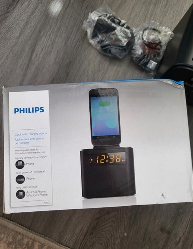 Philips clock radio charging - radio,