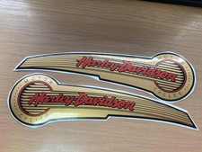 Harley-Davidson Retro Fuel Tank Decal Set_260x77mm