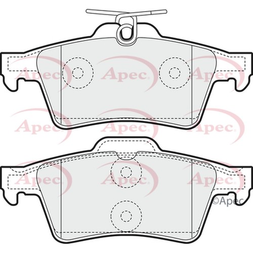 Brake pads set for - pads,