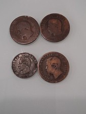 4 Napoleon III COINS