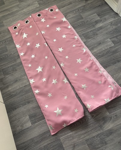 Girls pink silver star foil - star,