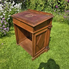 Antique Oak Carved Podium