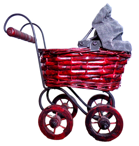 Doll wicker metal 5 - doll,