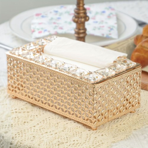 1pc metal desktop tissue - metal,