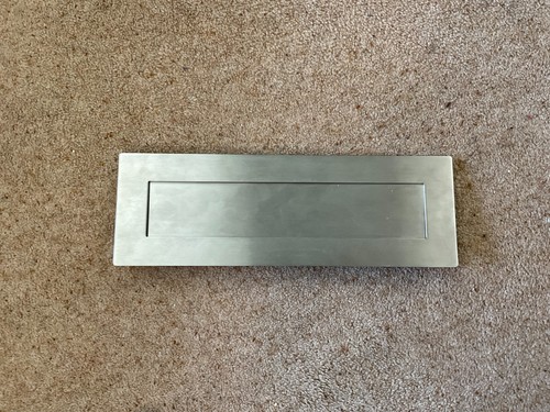 Stainless steel letter box - letter,