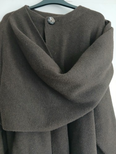 Zara brown cardigan poncho - zara, cardigan/poncho