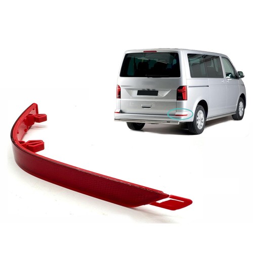 Rear bumper reflector right - rear,