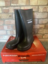 Dunlop Purofort Unisex Adult Long Sleeve Wellington Boot Uk 5 Dark Green RRP £75
