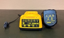 DEWALT DE9116 / 7.2-18 Volt / 51 VA Battery Charger Fast Charger + Battery Def.