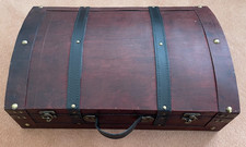 Wooden Trunk Suitcase  Storage