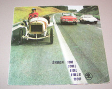 Brochure - Skoda 100, 100 L, 110 L, 110 LS, 110 R