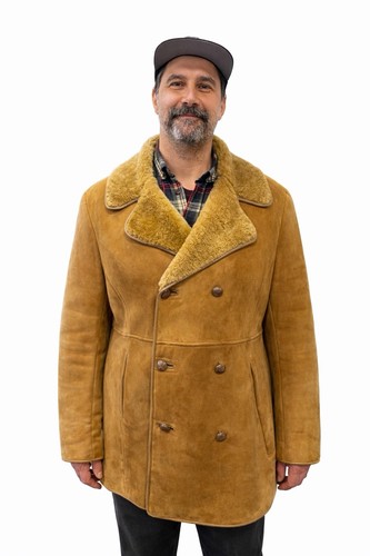 Vintage sheepskin shearling - sheepskin,
