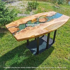 36"x24" Clear Epoxy Resin