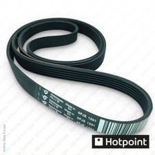 Hotpoint Drive Belt 1201J6EL Washing Machine Genuine Part C00119126 Aqualtis