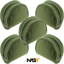 5 x NGT Fishing Padded Reel