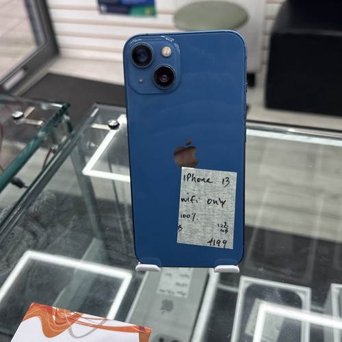 Apple iphone 128gb blue - iphone, 13