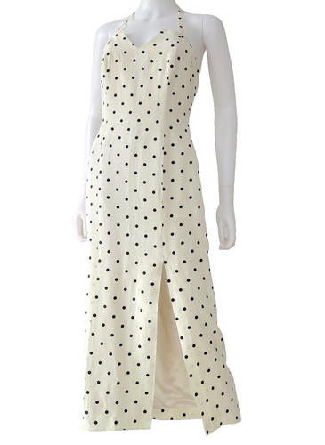 Vintage 1980s polka dot - polka,
