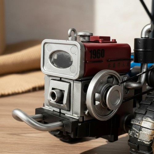 Scale walking tractor - 1:24,