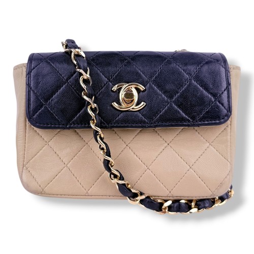 Chanel mini matelasse - mini, chain