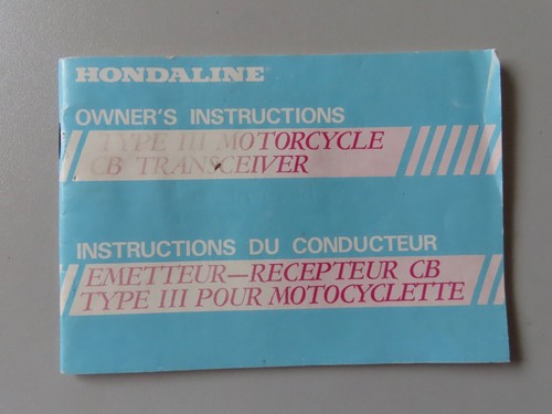 Vintage honda tyoe iii - iii, cb
