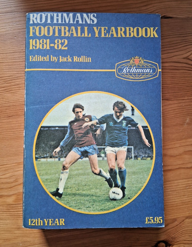 Rothmans football yearbook - rothmans,