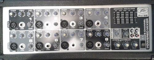 Peavey pvi8b mixer - peavey,
