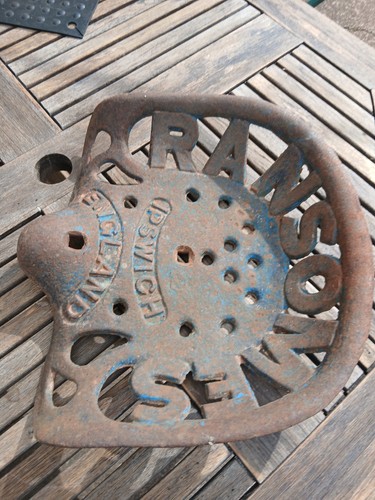 Ransomes original cast - cast, seat