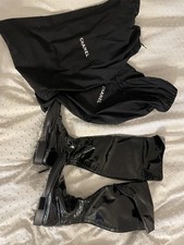 Chanel Black Leather Knee High