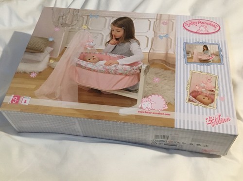 Baby annabell pink rocking cot - baby,