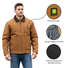 John Deere Men’s Brown
