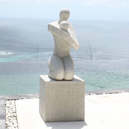 Loved one contemporary stone - loved,