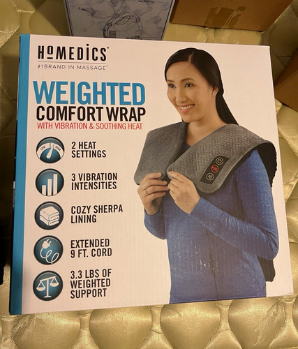 Homedics weighted comfort wrap - homedics,