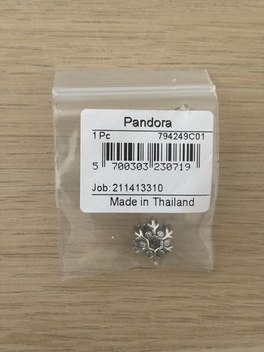 Pandora snowflake charm - snowflake,