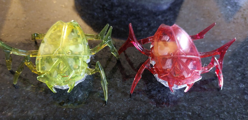 Two hexbug robotic scarab - two,
