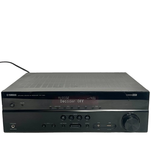 Yamaha v381 black av - yamaha, rx-v381