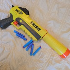 Nerf Fortnite SP-L Dart SHHHH Gun Blaster Elite Pistol with Silencer ÷ darts 