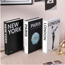 3 x Exquisite Fake Book Decor-