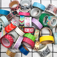 20 Rolls Washi Tape Set Lucky Dip Pack Decorative Masking Tape Random Mix